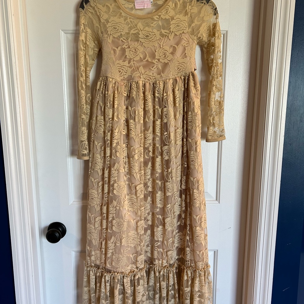 Rose patterned dress - worn once